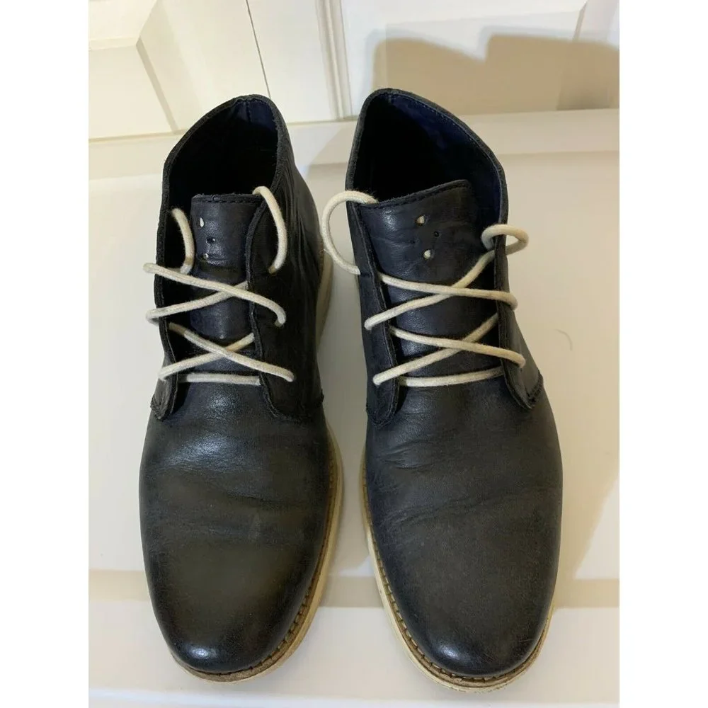Cole Haan‎ Grand OS Men’s Sz 8M Blue Leather Ankle Boot